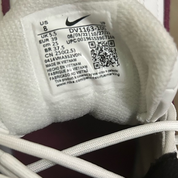 Nike Air Max Penny 2 Rosewood 2023 DV1163 Women’s Sz 8 White/Wolf Gray $180 NEW - Picture 9 of 13